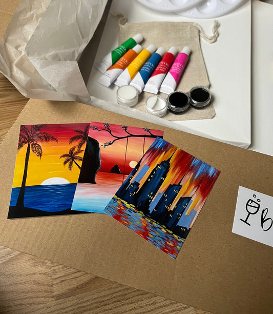how to guide for sip and paint kit
