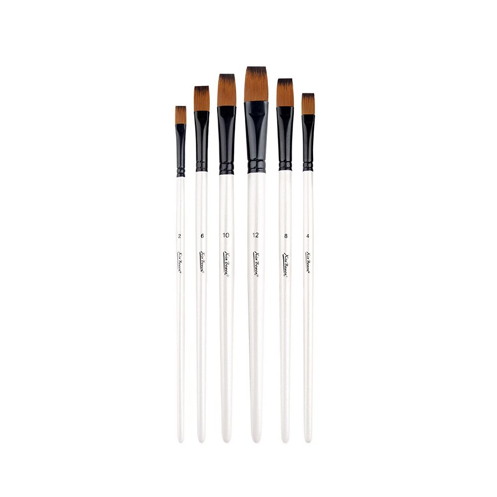 6 Piece Paint Brush Set
