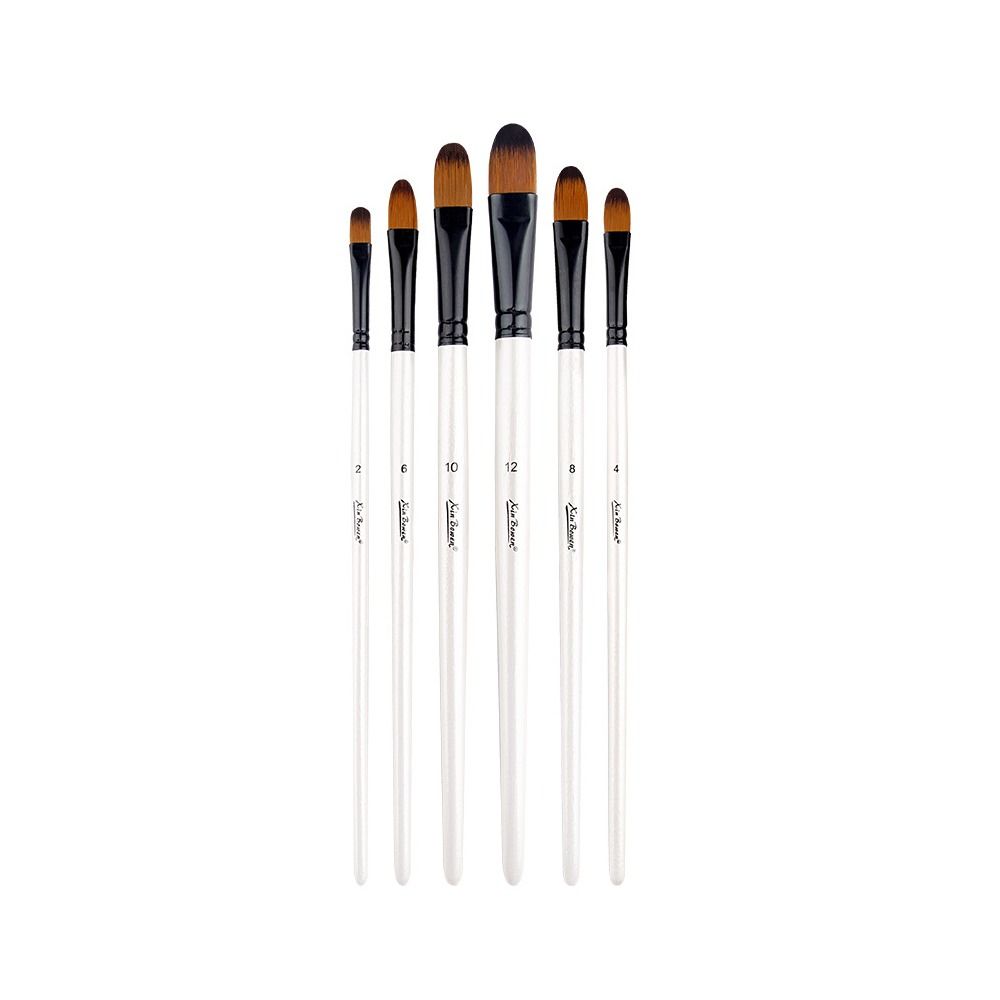 6 Piece Paint Brush Set