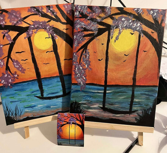 DIY Sip & Paint Night Ideas - brushndrink