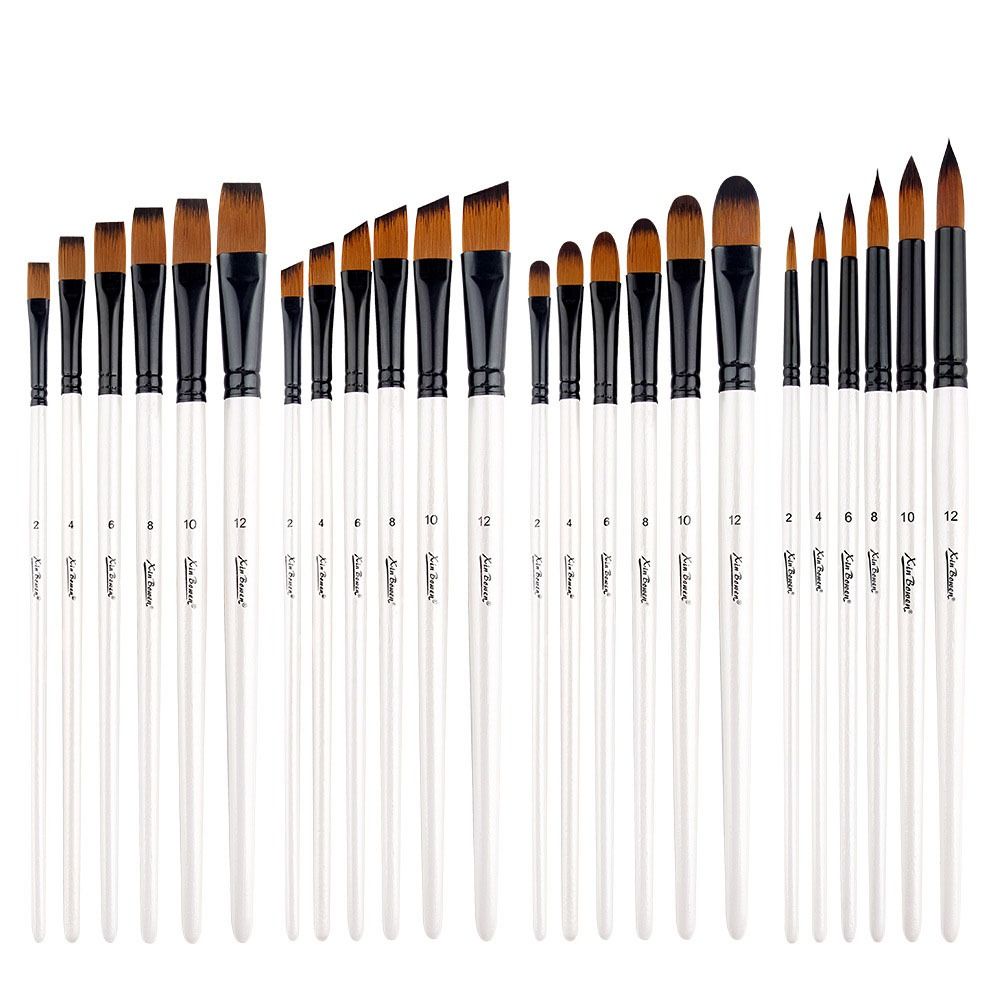 6 Piece Paint Brush Set