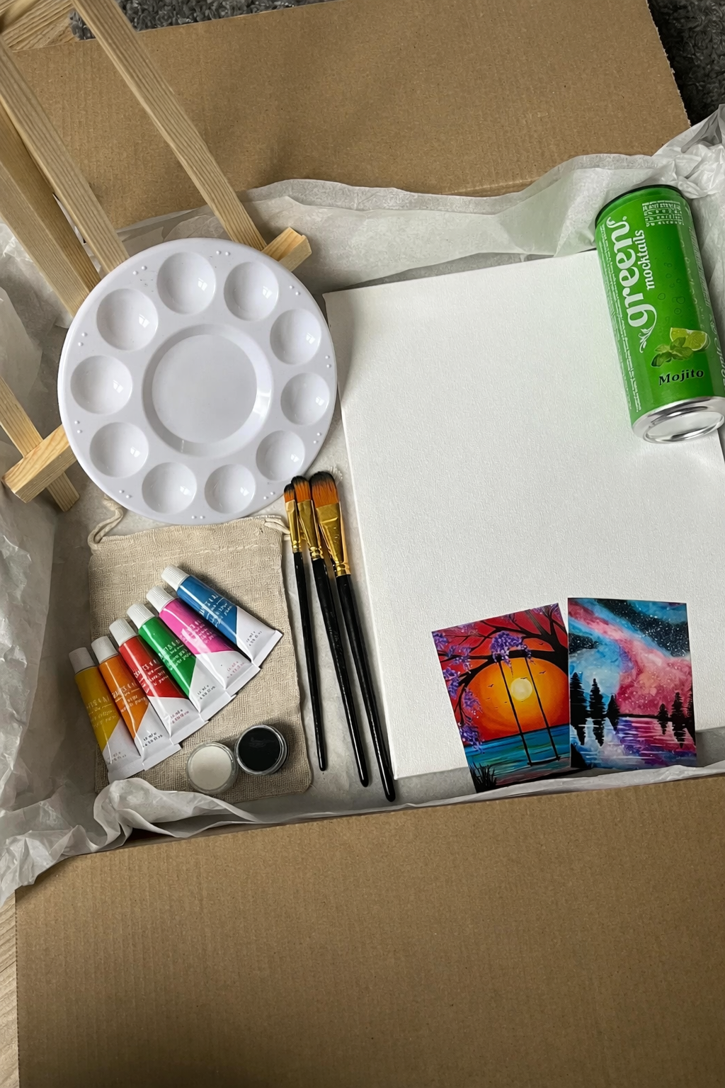 BND Sip and Paint Kit - Just For You
