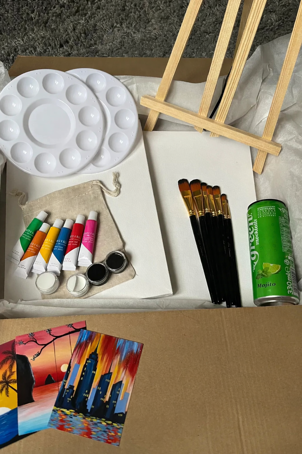 BND Sip and Paint Kit - Just For You