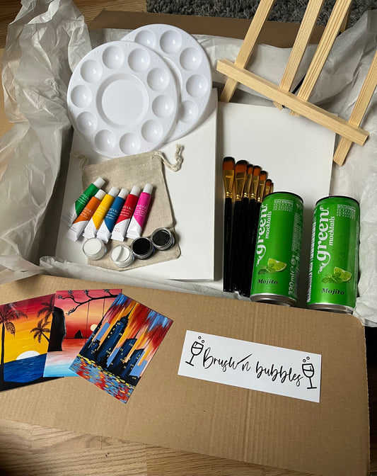 BND Sip and Paint Kit for Two
