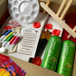 Valentines Sip and Paint Kit for Two