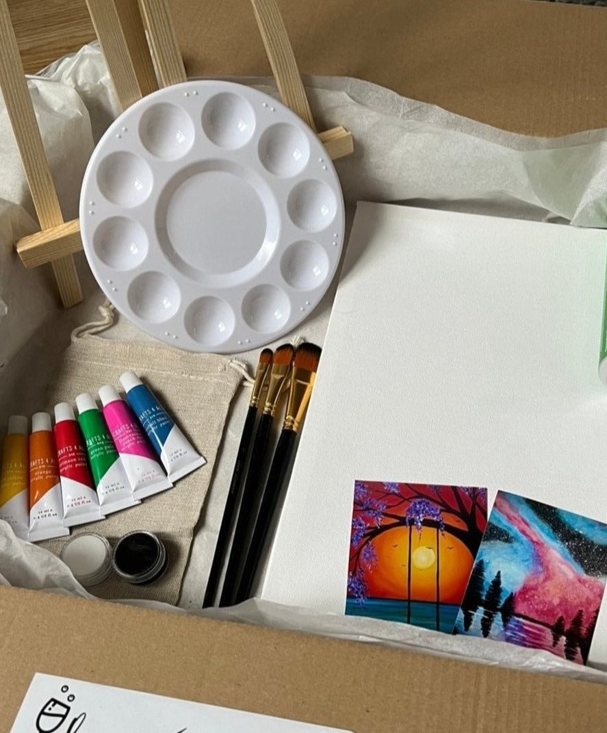 BND Sip and Paint Kit for One brushndrink