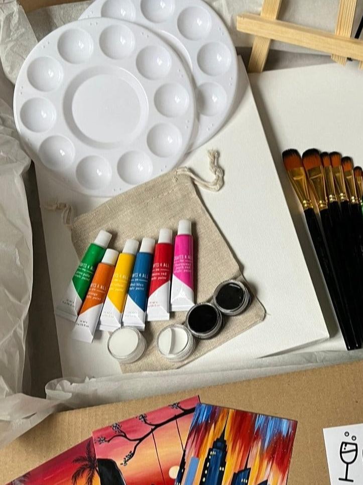 BND Sip and Paint Kit for Two brushndrink